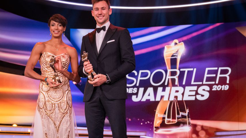 Malaika Mihambo und Niklas Kaul bei der "Sportler des Jahres"-Gala 2019