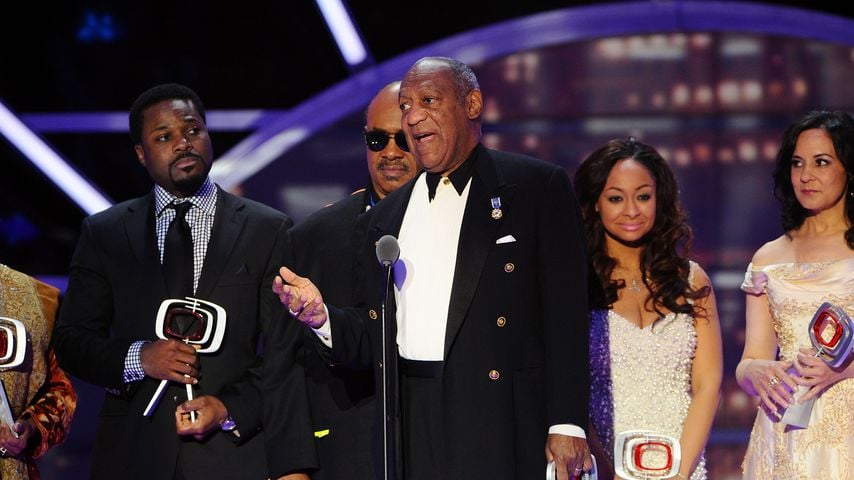 Malcolm-Jamal Warner mit Bill Cosby bei den Impact Awards, April 2011