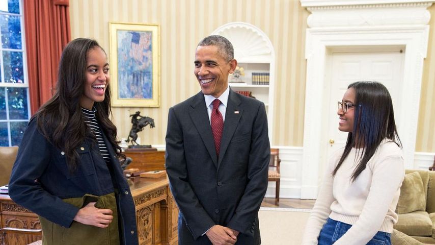Malia, Barack und Sasha Obama im Juni 2020