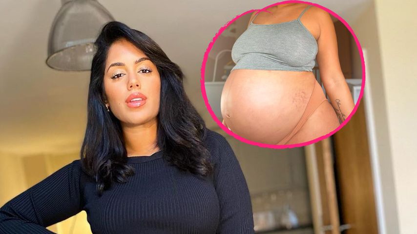 Malin Andersson teilt letztes Babybauch-Pic vor der Geburt