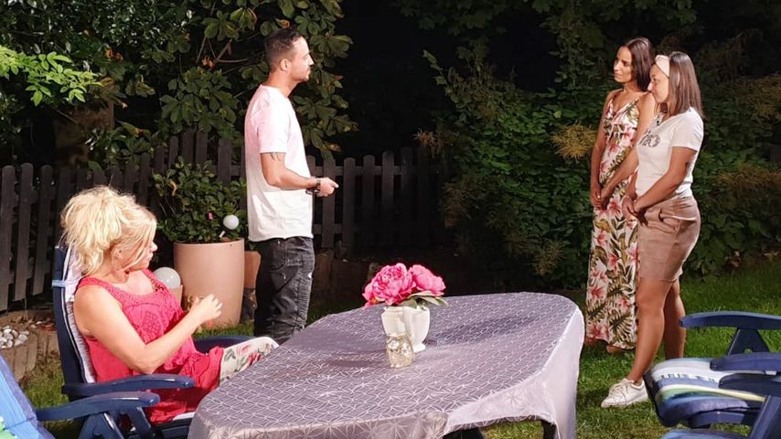 Mama Carmen, Dennis, Romina und Charleen bei "Schwiegertochter gesucht" 2020
