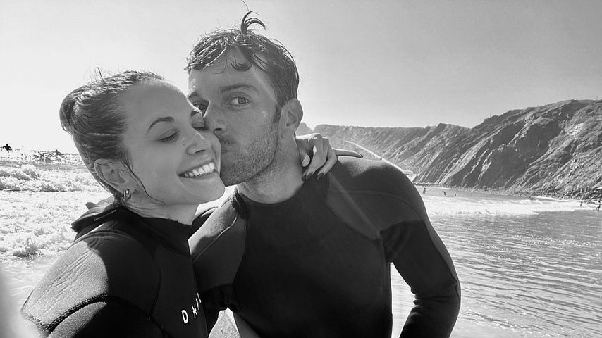 Mandy Capristo mit ihrem Freund in Portugal