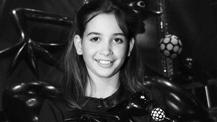 Mandy Capristo nach ihrem Sieg beim "Kiddy Contest" 2001