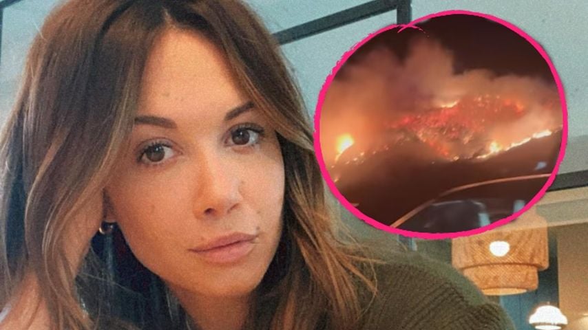 Im Südafrika-Urlaub: Mandy Capristo musste vor Feuer fliehen