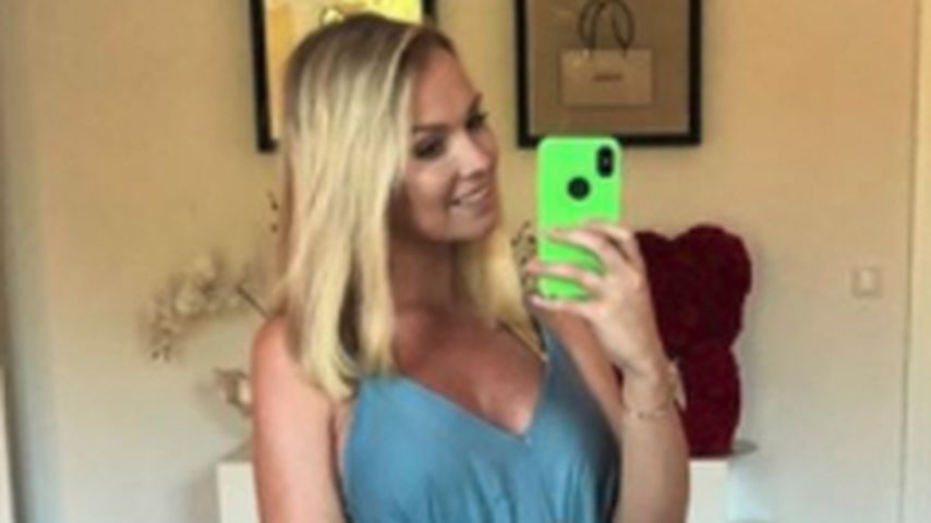 Mandy Lange mit Babybauch