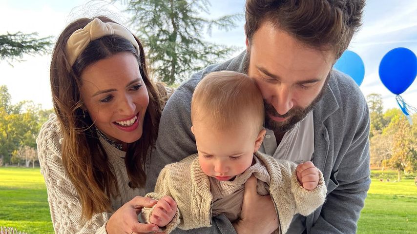 Mandy Moore und ihre Familie an Augusts Geburtstag
