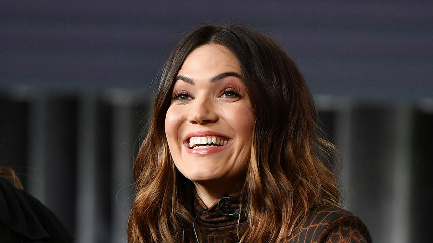 Mandy Moore bei einer Pressekonferenz