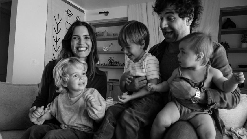 Mandy Moore in einem Familienfoto, November 2025