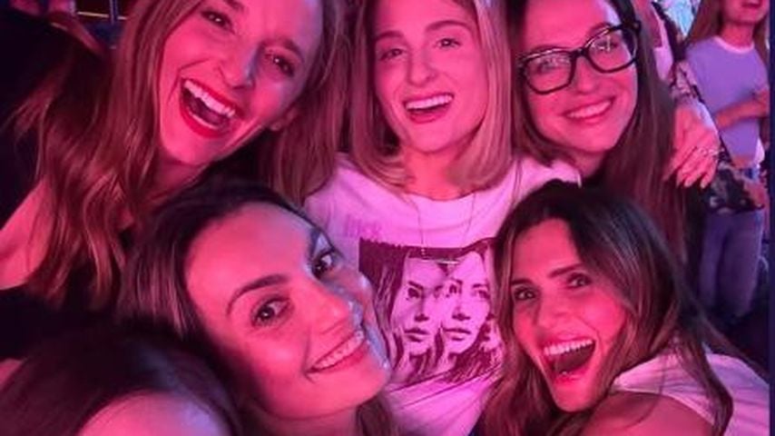 Mandy Moore und ihre Freundinnen unterstützen Hilary Duff bei ihrem Konzert