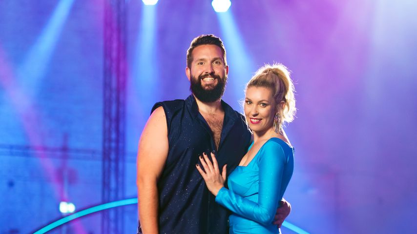 Manfred Karácsonyi und Janina Korn bei "Skate Fever" 2022