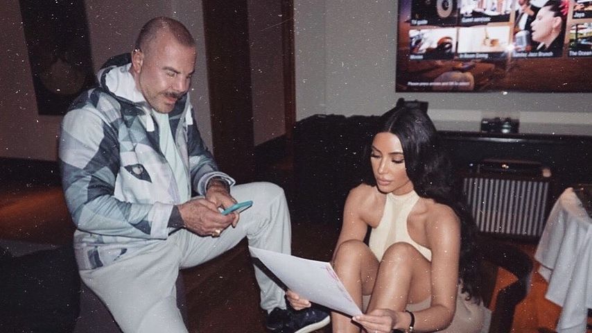 Manfred Thierry Mugler und Kim Kardashian, Mai 2019