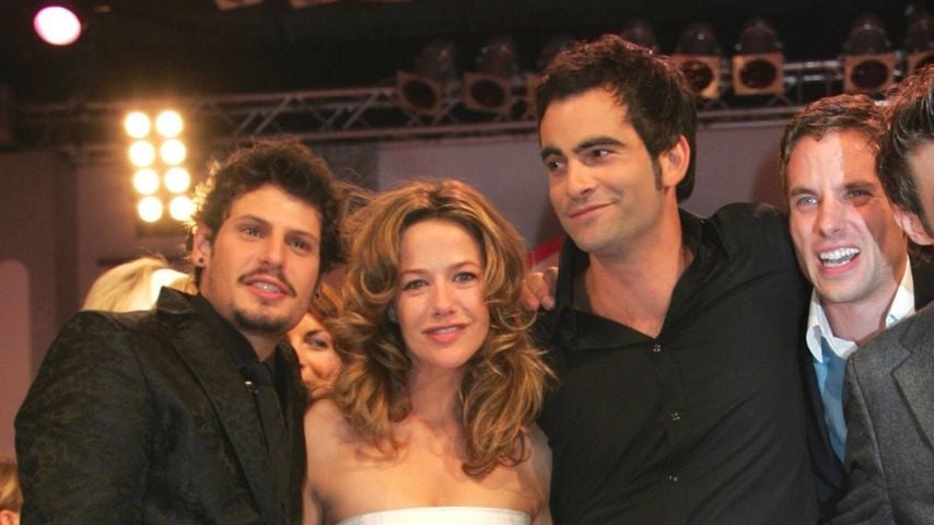 Manuel Cortez, Alexandra Neldel und Mathias Kuenzler beim "Verliebt in Berlin"-Abend, 2006
