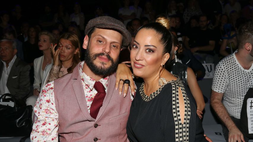 Manuel Cortez und Miyabi Kawai bei einer Modenschau in Berlin