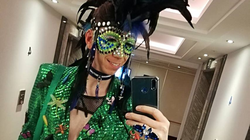 In Grün: "Prince Charming"-Manuel als Lafayette unterwegs!
