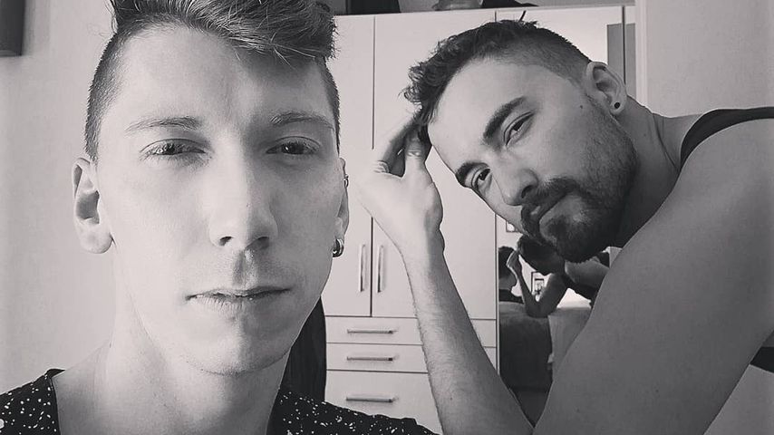 Manuel Flickinger und Antonio, 2020 in Wien