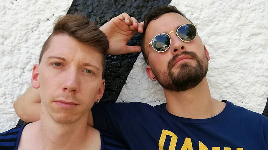 Manuel Flickinger und Antonio, 2020 in Wien