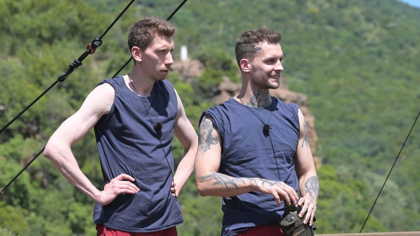 Manuel Flickinger und Eric Stehfest im Dschungelcamp