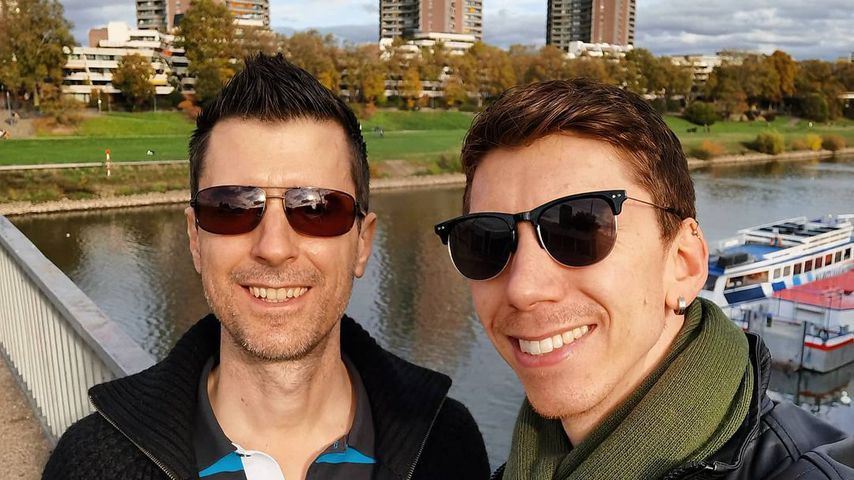Manuel Flickinger und sein Freund Filip