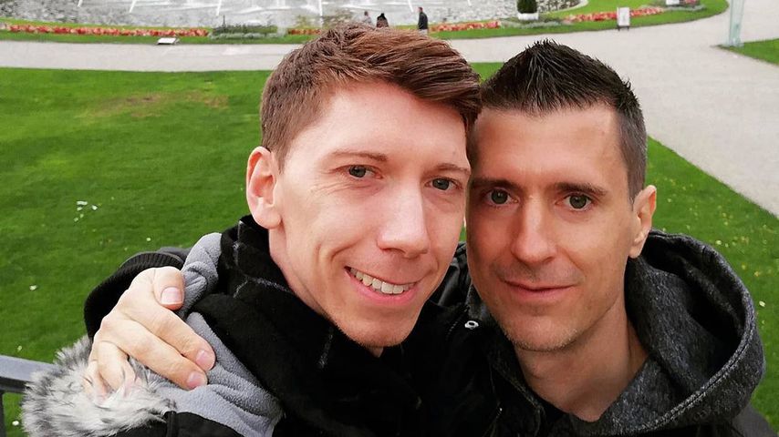 Manuel Flickinger und sein Freund Filip