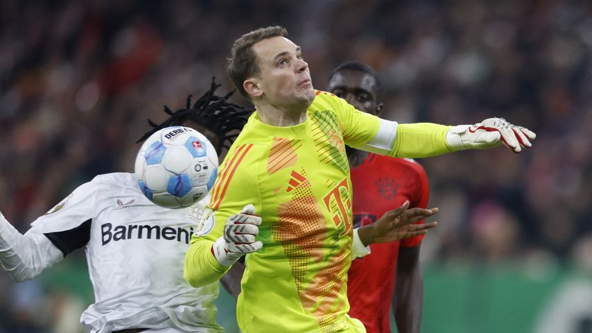 Manuel Neuer beim Spiel gegen Bayer Leverkusen am 3. Dezember 2024
