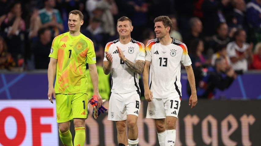Manuel Neuer, Toni Kroos und Thomas Müller