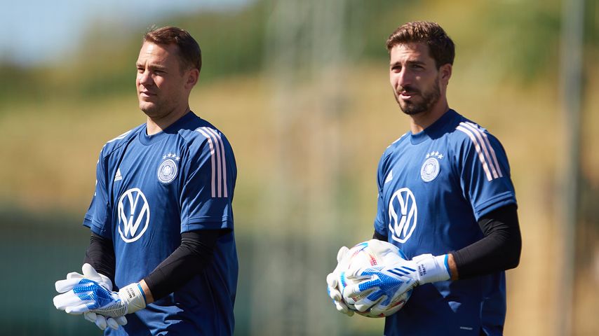 Manuel Neuer und Kevin Trapp, Mai 2022