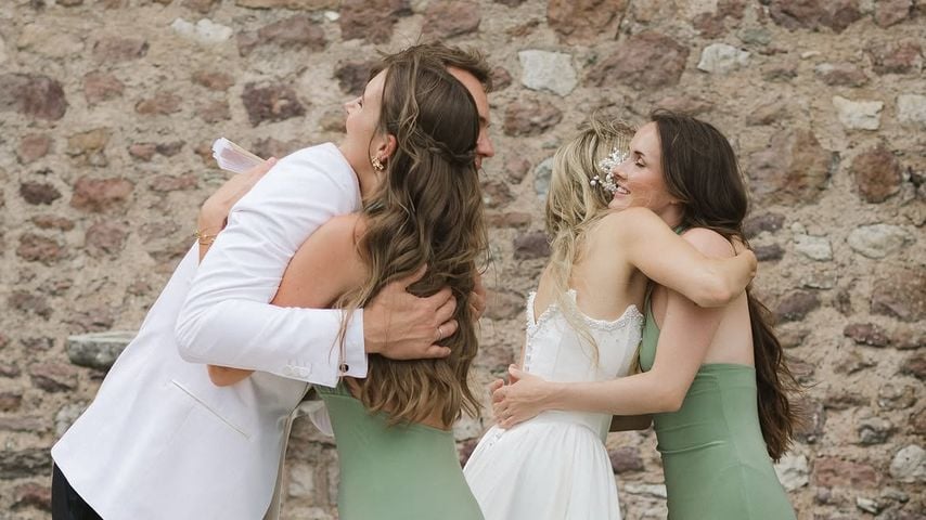 Manuel und Anika Neuer auf ihrer Hochzeit im Juli 2025