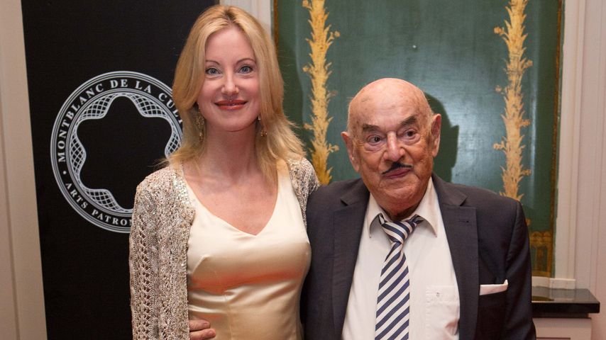 Manuela Tischler und Artur Brauner beim Montblanc de la Culture Arts Patronage Award 2013
