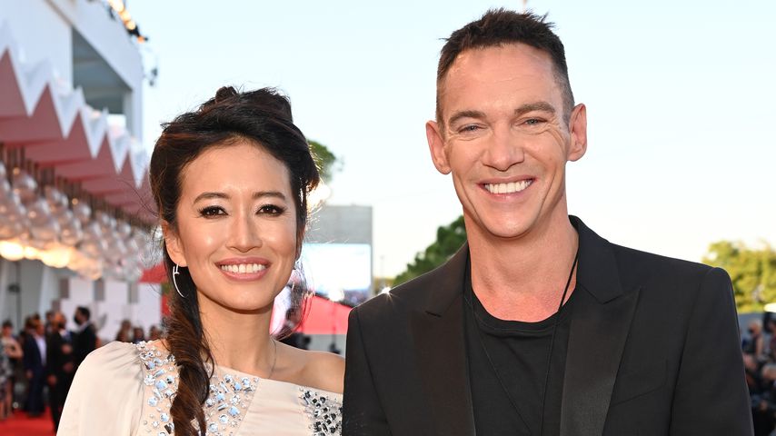 Mara Lane und Jonathan Rhys Meyers bei den Filmfestspielen von Venedig im September 2021