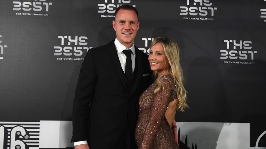 Marc-André ter Stegen mit Frau Daniela, September 2019
