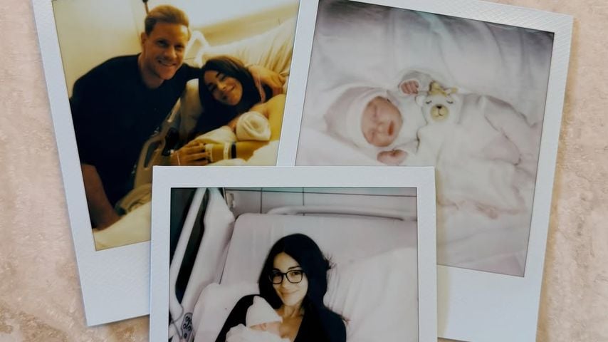 Marc-André ter Stegen und Ona Sellarès mit ihrer Tochter Sofie