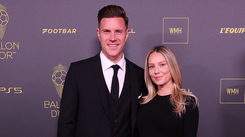 Marc-André und Daniela ter Stegen im Oktober 2023