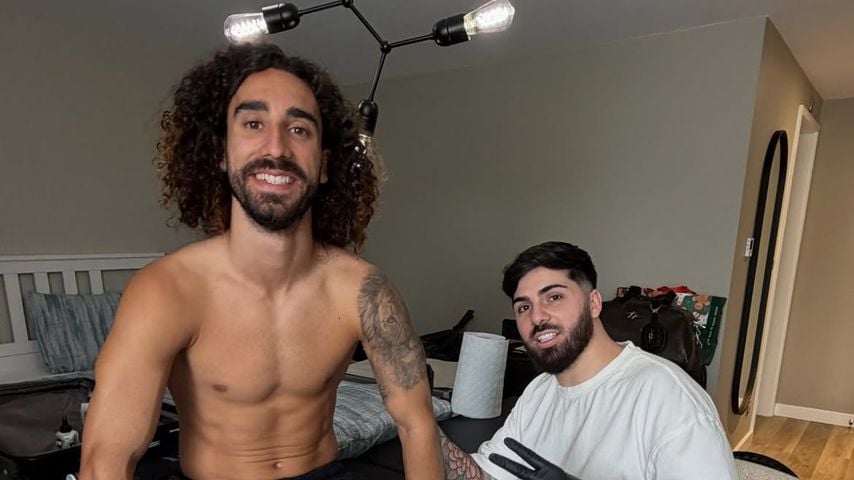Wort gehalten: Marc Cucurella hat nun Tattoo von Trainer