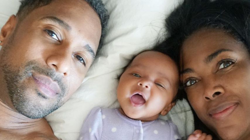 Marc Daly und Kenya Moore mit ihrem Kind