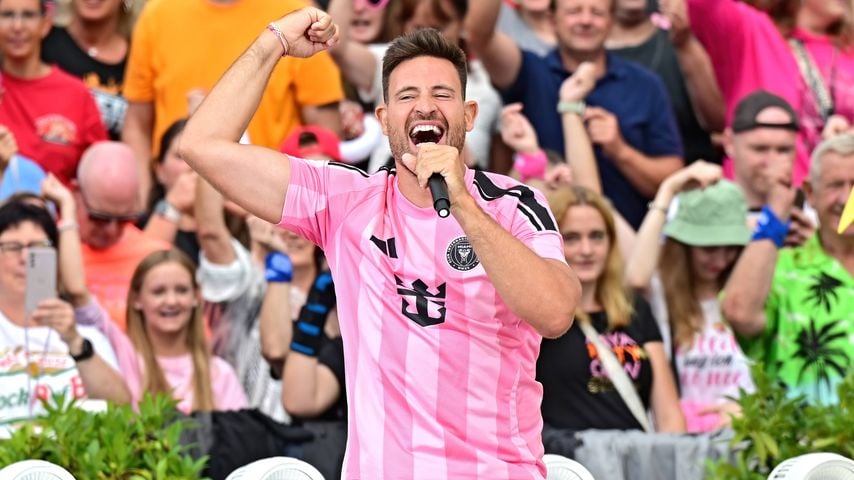 Marc Eggers bei der ZDF-Show "Fernsehgarten", Juli 2025