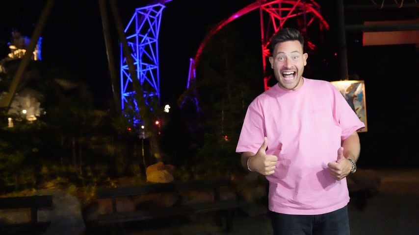 Marc Eggers bei seiner Reality- und Adventure-Show "CLOSED!"
