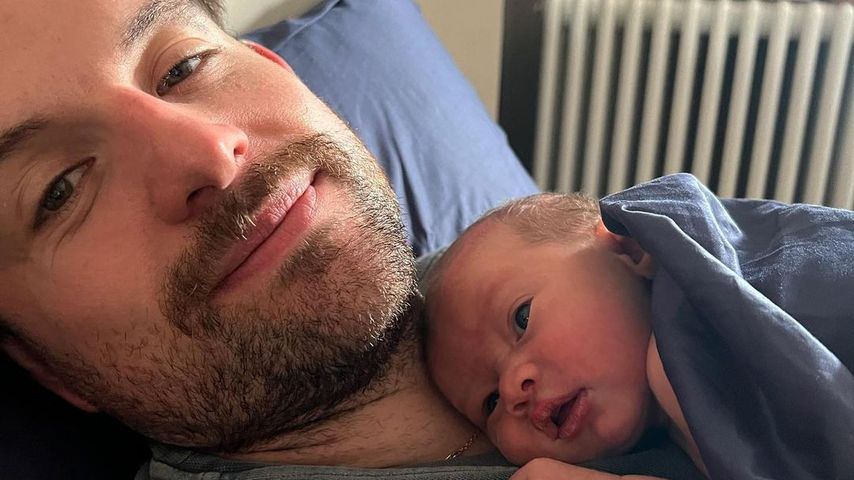 Marc O'Connor mit seinem Sohn Jude