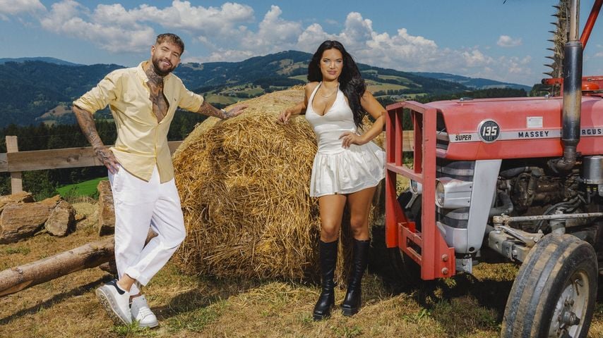 Marc-Robin Wenz und Henna Urrehmann, Kandidaten "Forsthaus Rampensau Germany" Staffel 3