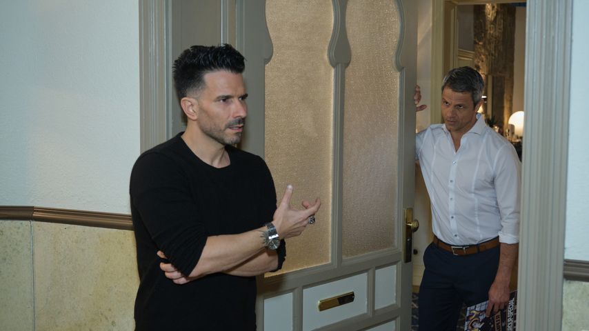 Marc Terenzi und Jens Hajek bei "Unter uns"