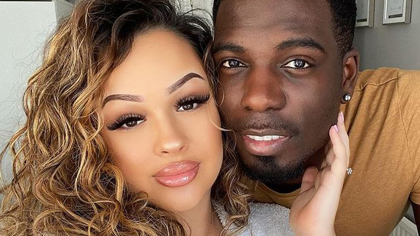 Marcel Somerville mit seiner Verlobten Rebecca