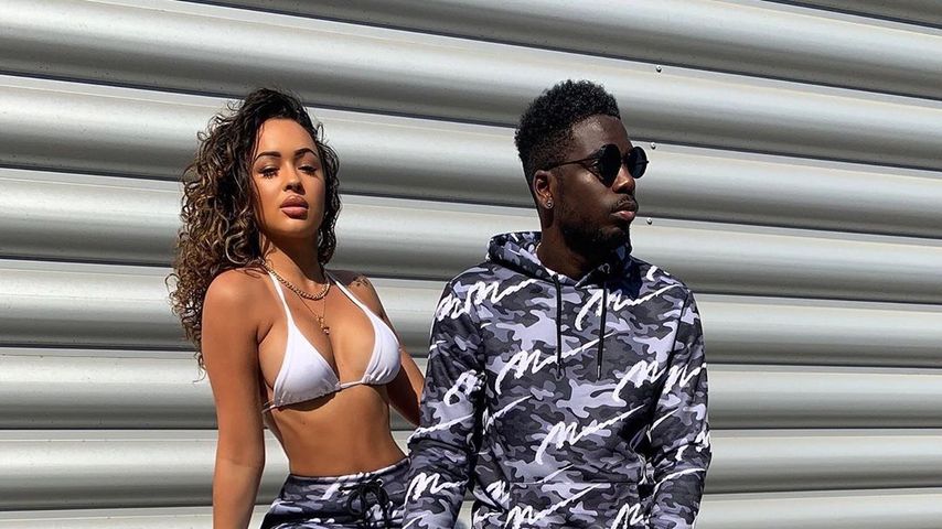 Marcel Somerville und seine Freundin Rebecca im April 2020