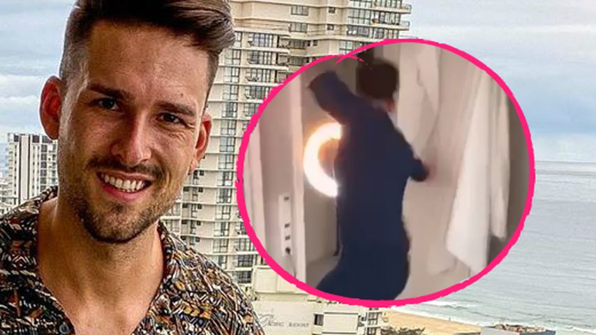 Ups! Ex-Bachelorette-Boy Marco Cerullo hat High-Heels-Unfall