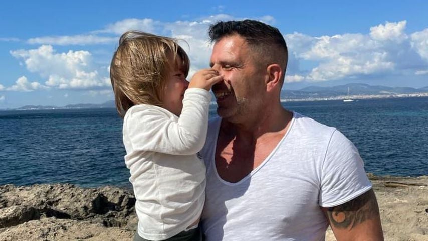 Marco Gülpen mit seinem Sohn Giulio