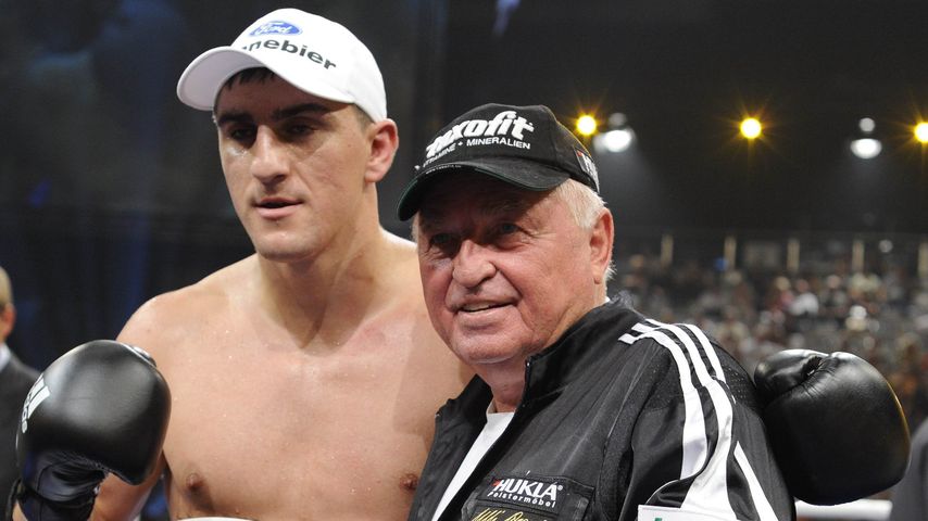 Marco Huck und Ulli Wegner, August 2010