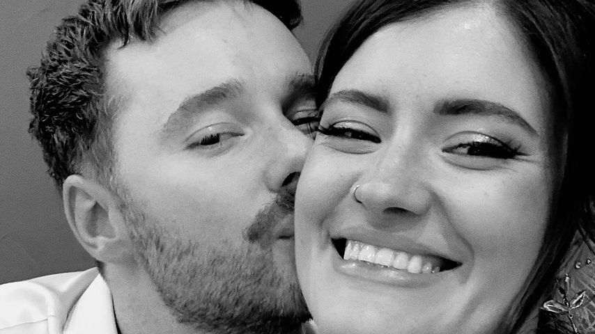 Marco Lesche und Madeline Juno bei ihrer Hochzeit