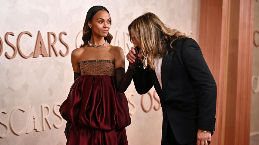 Zoe Saldaña und ihr Mann Marco Perego bei den Oscars 2025