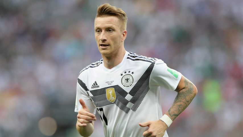 Reus' Startelf-Debüt: Seine Scarlett fiebert in Russland mit