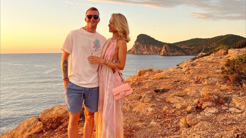 Marco Reus und Scarlett Gartmann im Juni 2022 auf Ibiza