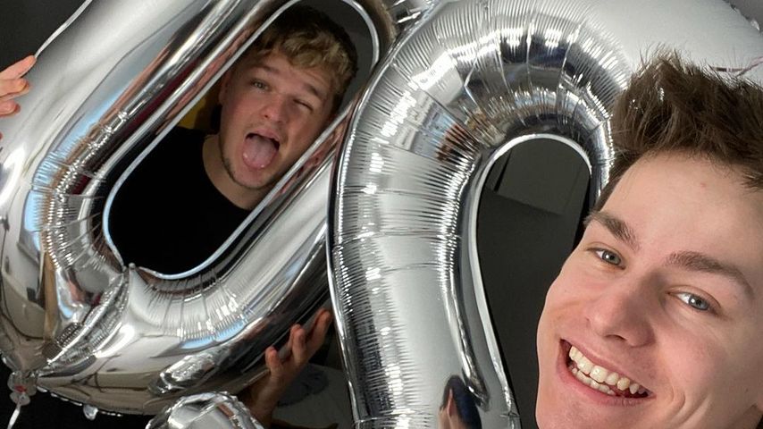 Marco Strecker und sein Freund Tobias