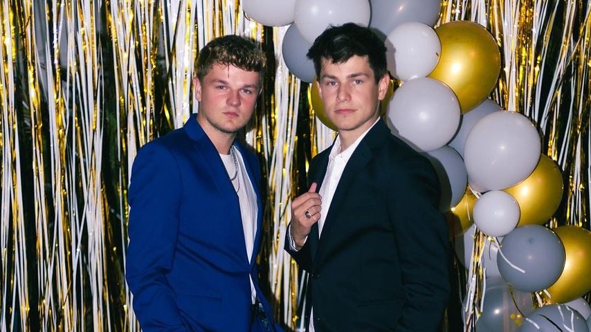 Marco Strecker und sein Freund Tobias